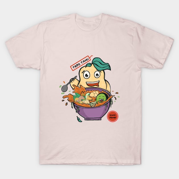 Indonesian Taste Food T-Shirt by emalalita